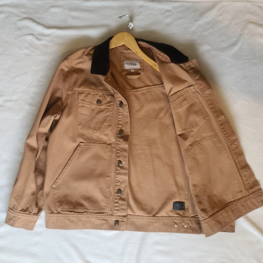 Blue Reachwear Jacket with Corduroy Collar - Picture 3 of 7